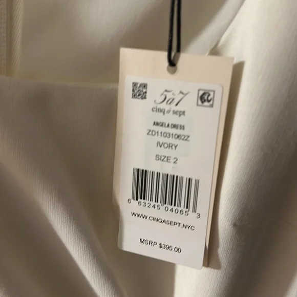 White Cinq à sept dress size 2 - Picture 2 of 2
